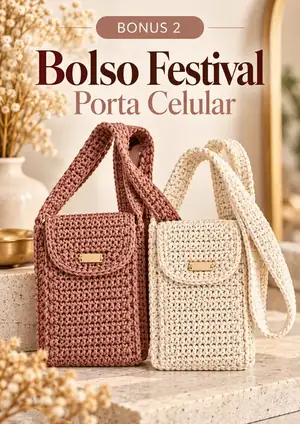 Portada: Bolso Festival Porta Celular