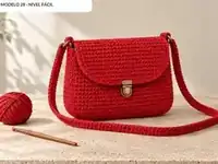 Modelo 28: Crossbody Carmín