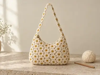 Bolso Jardín de flores unidas